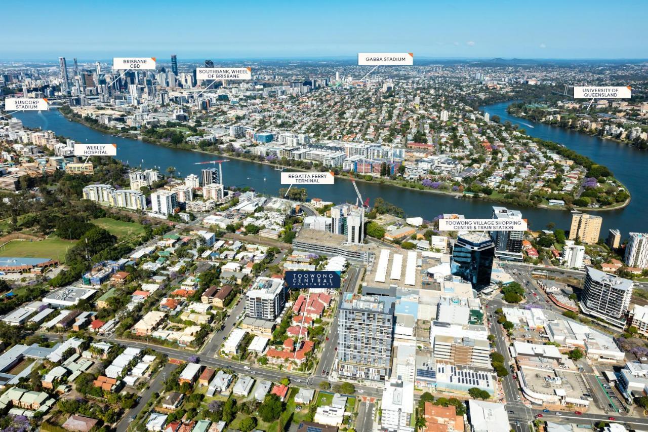 Toowong Central Motel Apartments Brisbane Exteriör bild